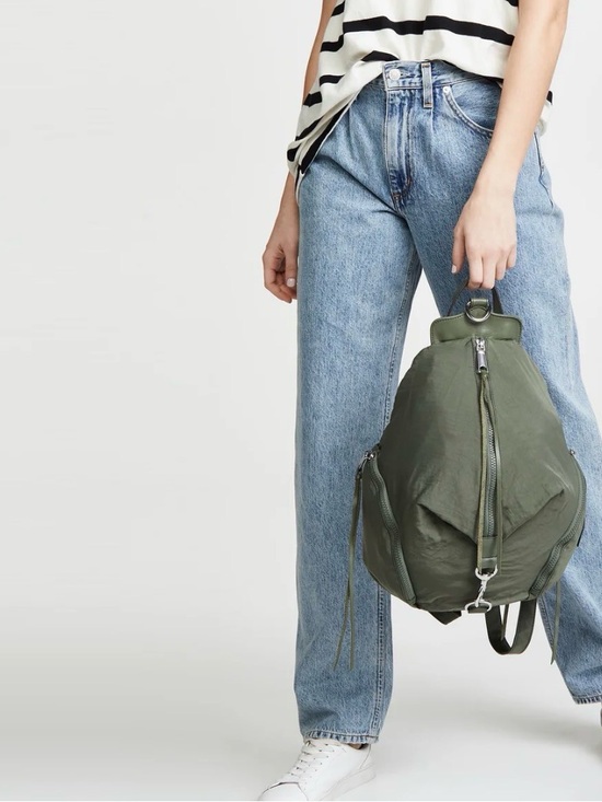 Rebecca Minkoff Handbags - Rebecca Minkoff Julian Nylon Backpack in Olive